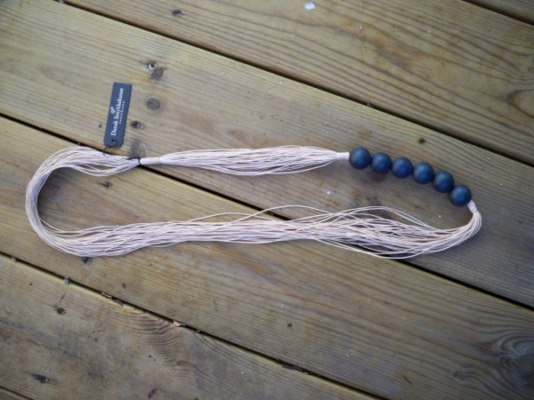 Långt Halsband Saskia Blå Dansk Smykkekunst