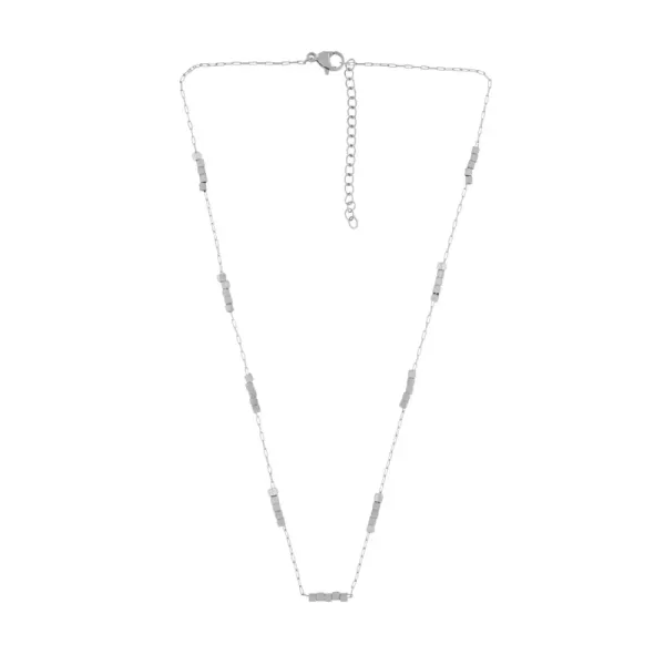 Stålhalsband Mini Kuber