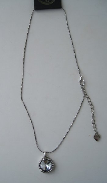 Kort Halsband Vit Rundel