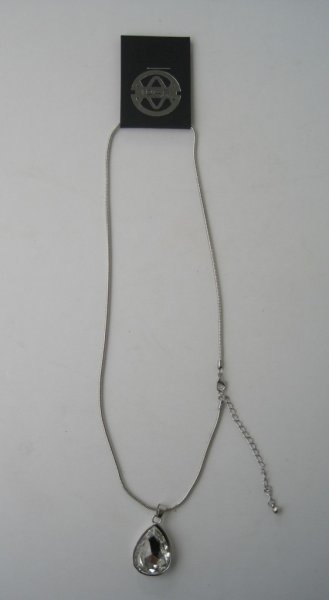 Kort Halsband Vit Droppe