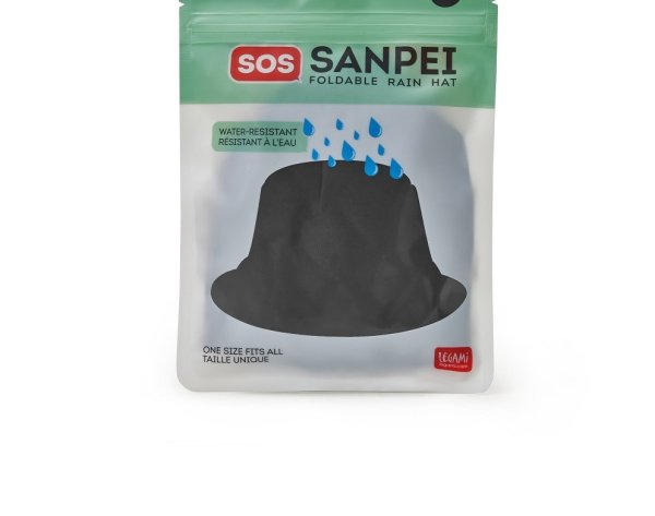 Vikbar Blå Regnhatt