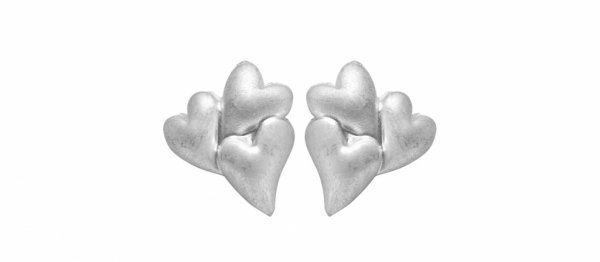 Silverpläterade Örhängen Melissa Dansk Smykkekunst