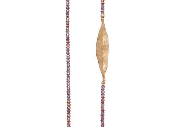 Långt Halsband Rosa Pärlor Othilia Dansk Smykkekunst