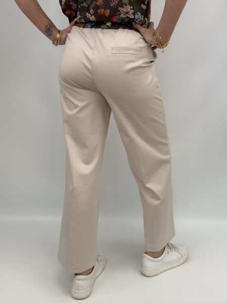Stretchiga Kostymbyxor Beige Taupe