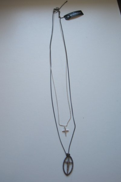 Dansk Smykkekunst Halsband JUNE Silver Hematit